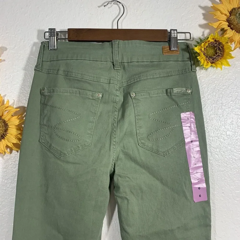 Seven7 NWT Tummyless High Rise Slimming Control Panel Skinny Jeans Size 6 Women - Picture 6 of 10